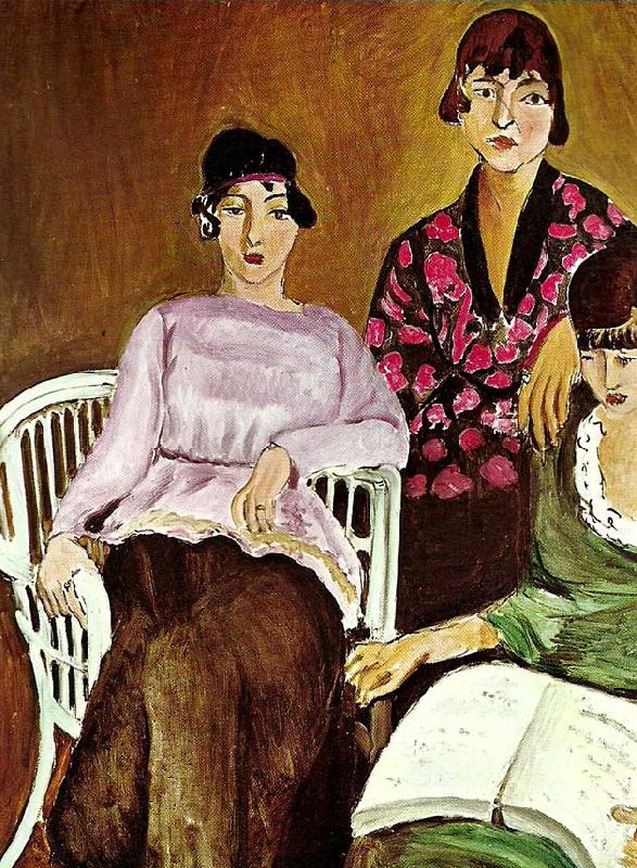 Henri Matisse Prints the three sisters china oil painting image